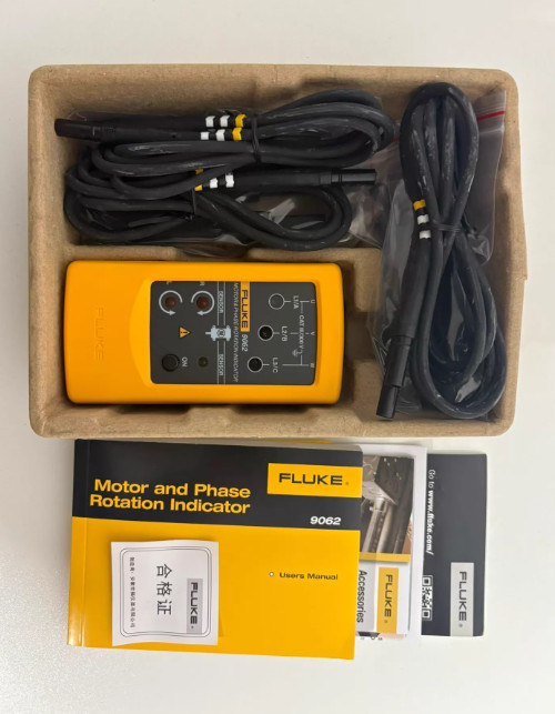 1PC NEW  Fluke 9062  Motor and Phase Rotation Indicator Tester fast shipping