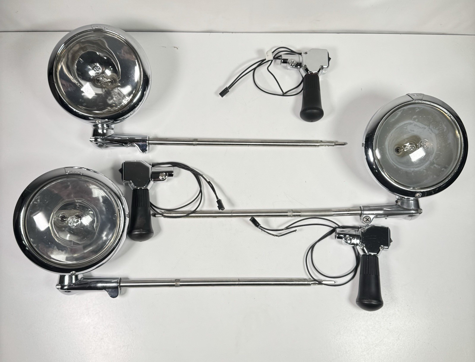 Grakon 6000 Series Lot Of 3 Work Lamp Spotlights For Parts Untested 6001-001