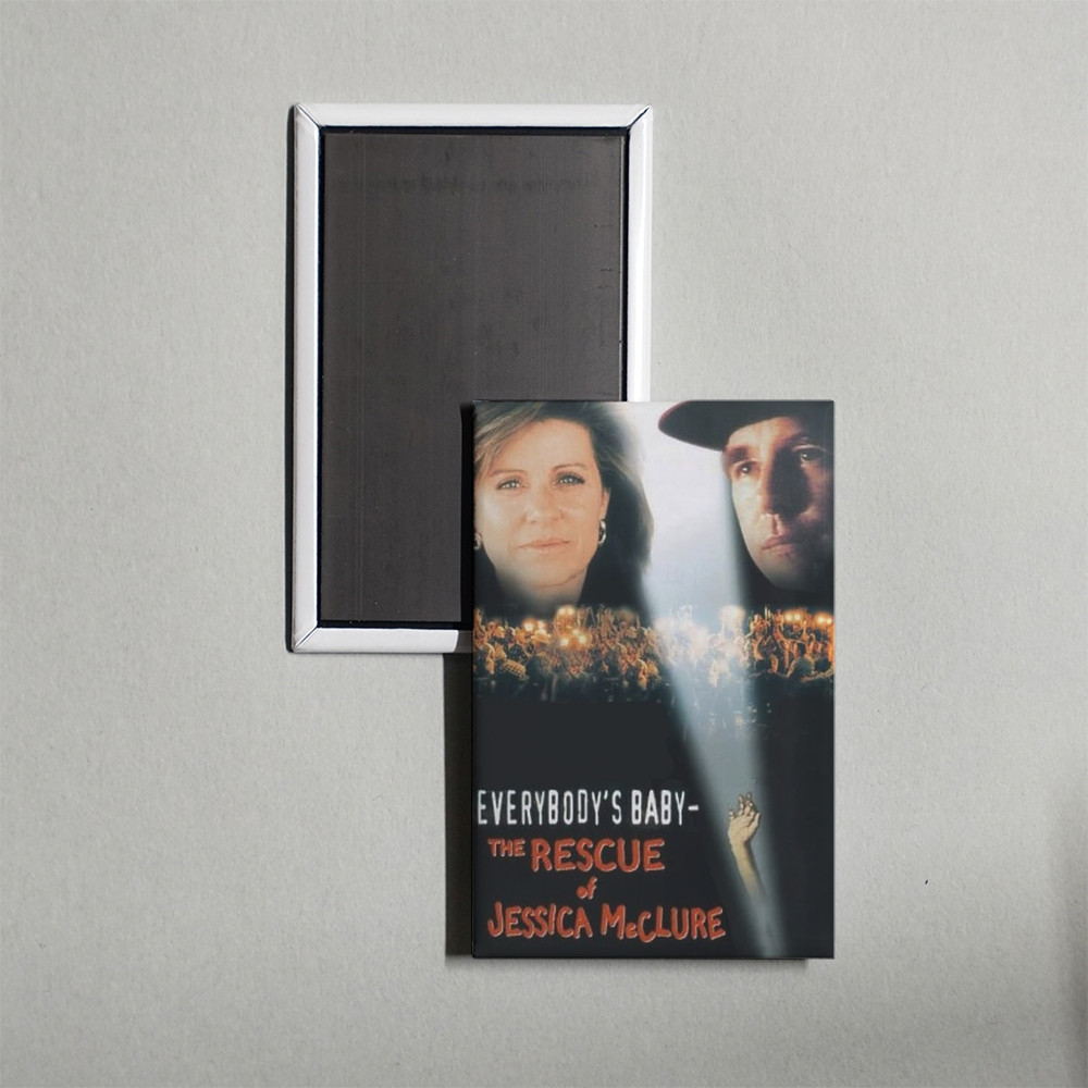 Everybody's Baby The Rescue of Jessica McClure Mini Movie Poster Fridge Magnet