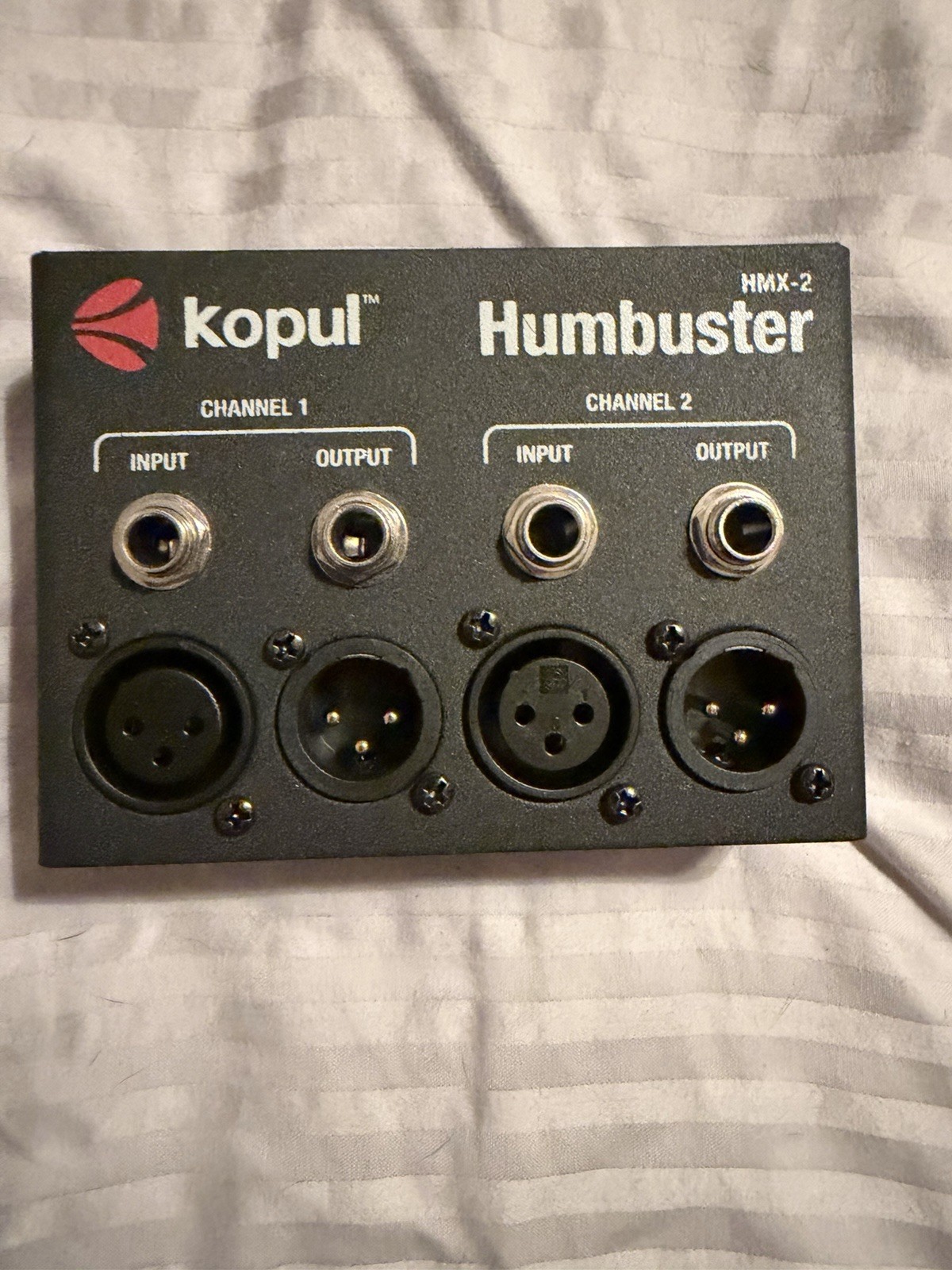 Kopul HMX-2 Humbuster - Dual-Channel Hum Eliminator with XLR and 1/4" Connectors