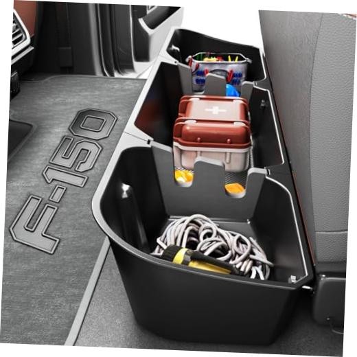 Under Seat Storage Box 2015-2026 F150 & 2017-2026 F250 F350 F450 F550