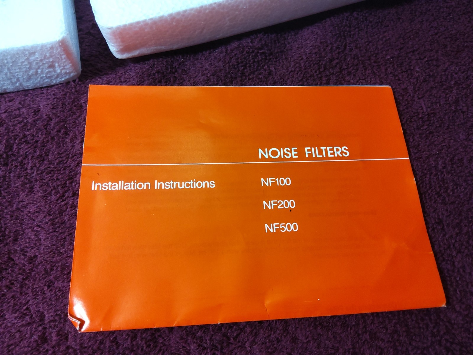 NOS SPARKOMATIC NF200 CAR STEREO NOISE FILTER
