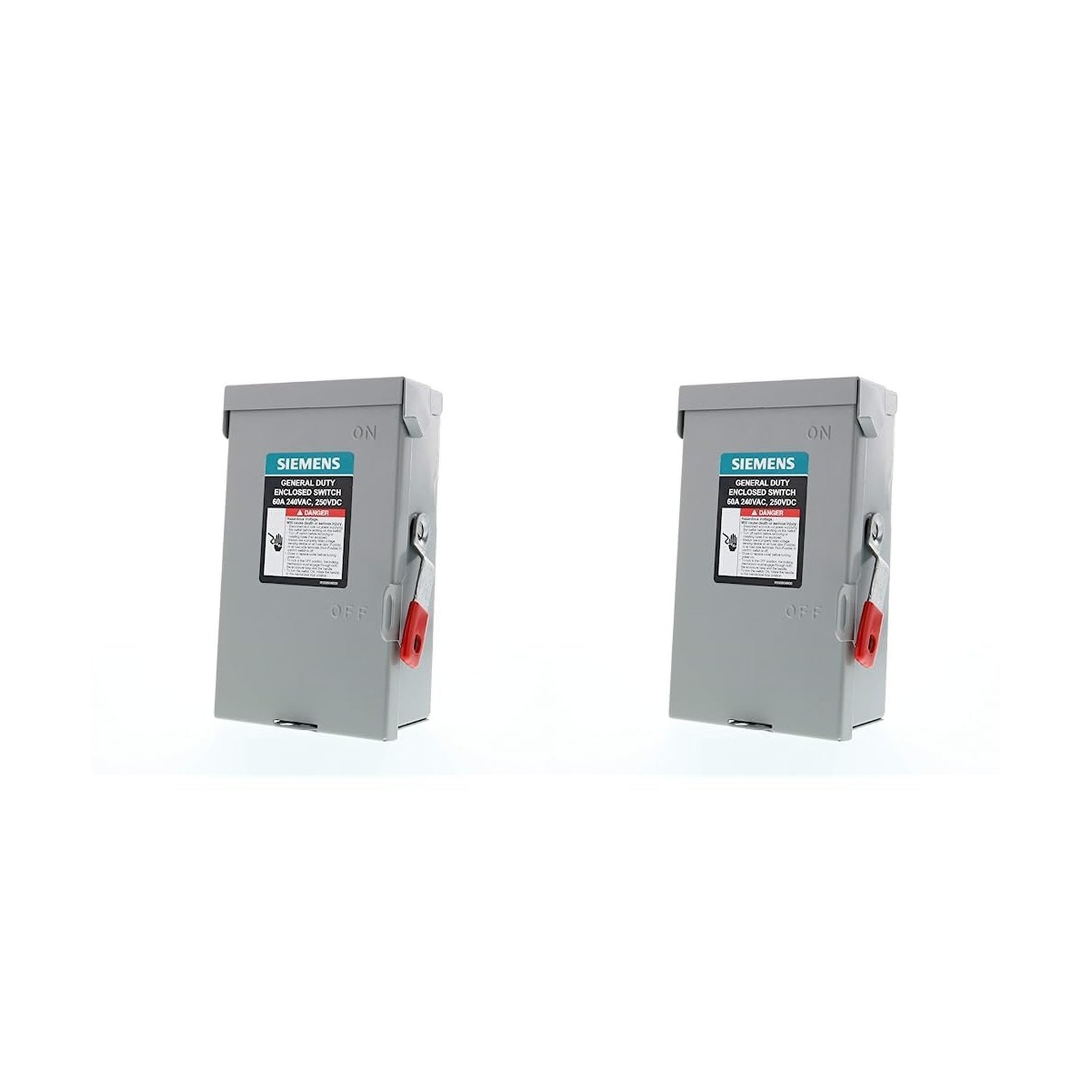 SIEMENS General Duty Safety Switches, Non-Fusible