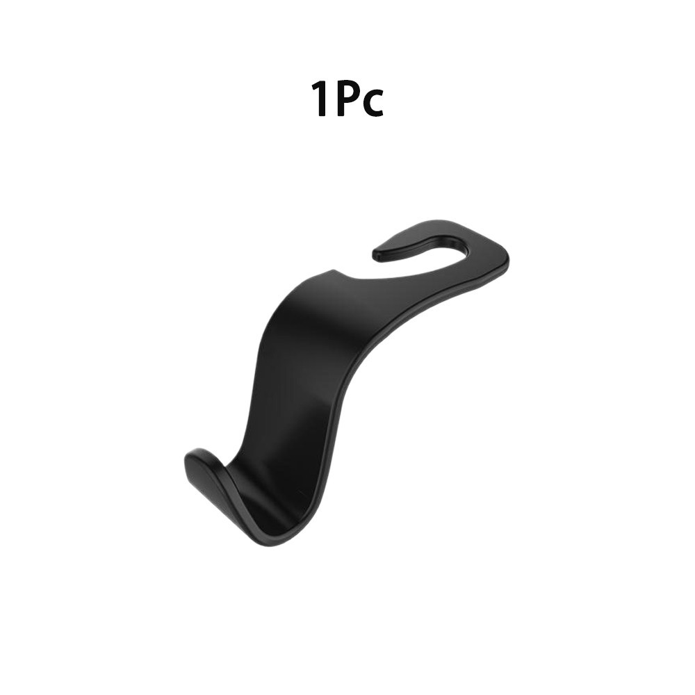 1 PCS Universal Car Headrest Hook Heavy Duty for Bags Groceries-H