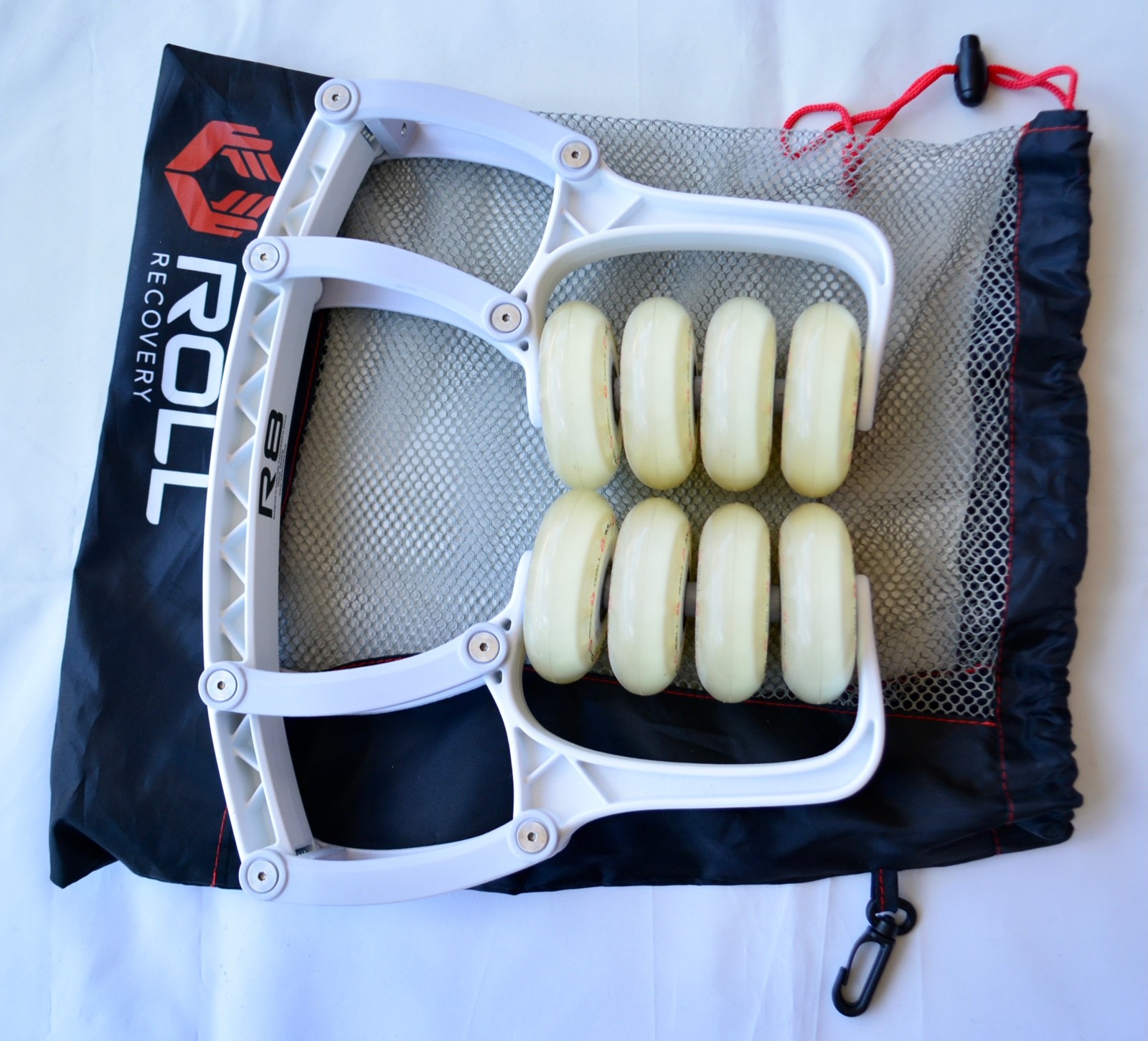 ROLL Recovery R8 Deep Tissue Massage Tool White