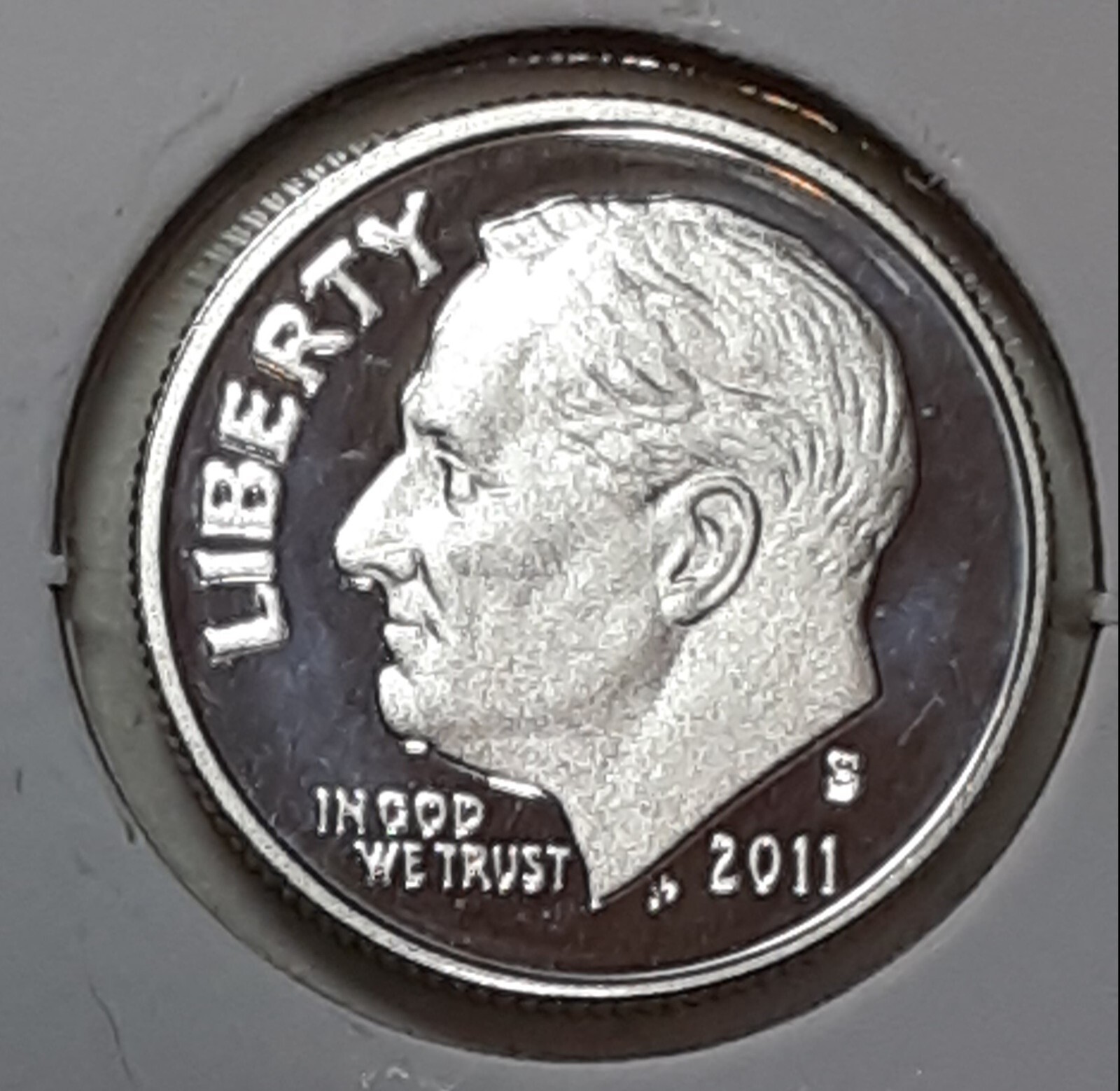 2011 Roosevelt Dime  S - PROOF - SILVER