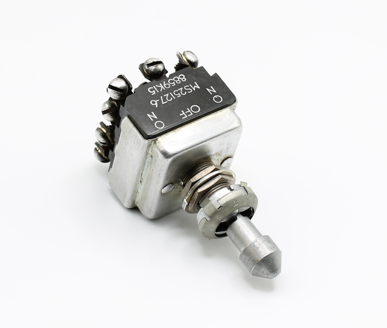 MS25127-6 Eaton Cutler-Hammer Toggle Switch Locking Lever 4PDT 8859K15