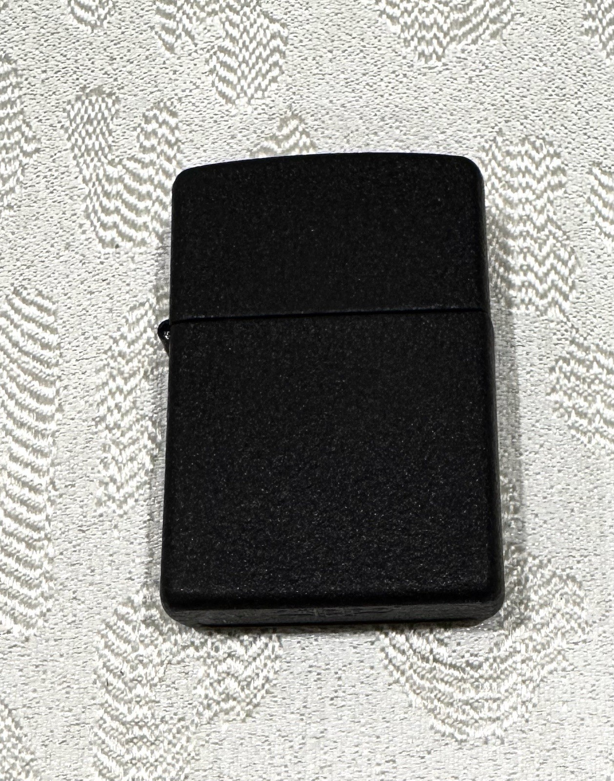 Zippo Windproof Lighter Classic Plain Matte Black Finish