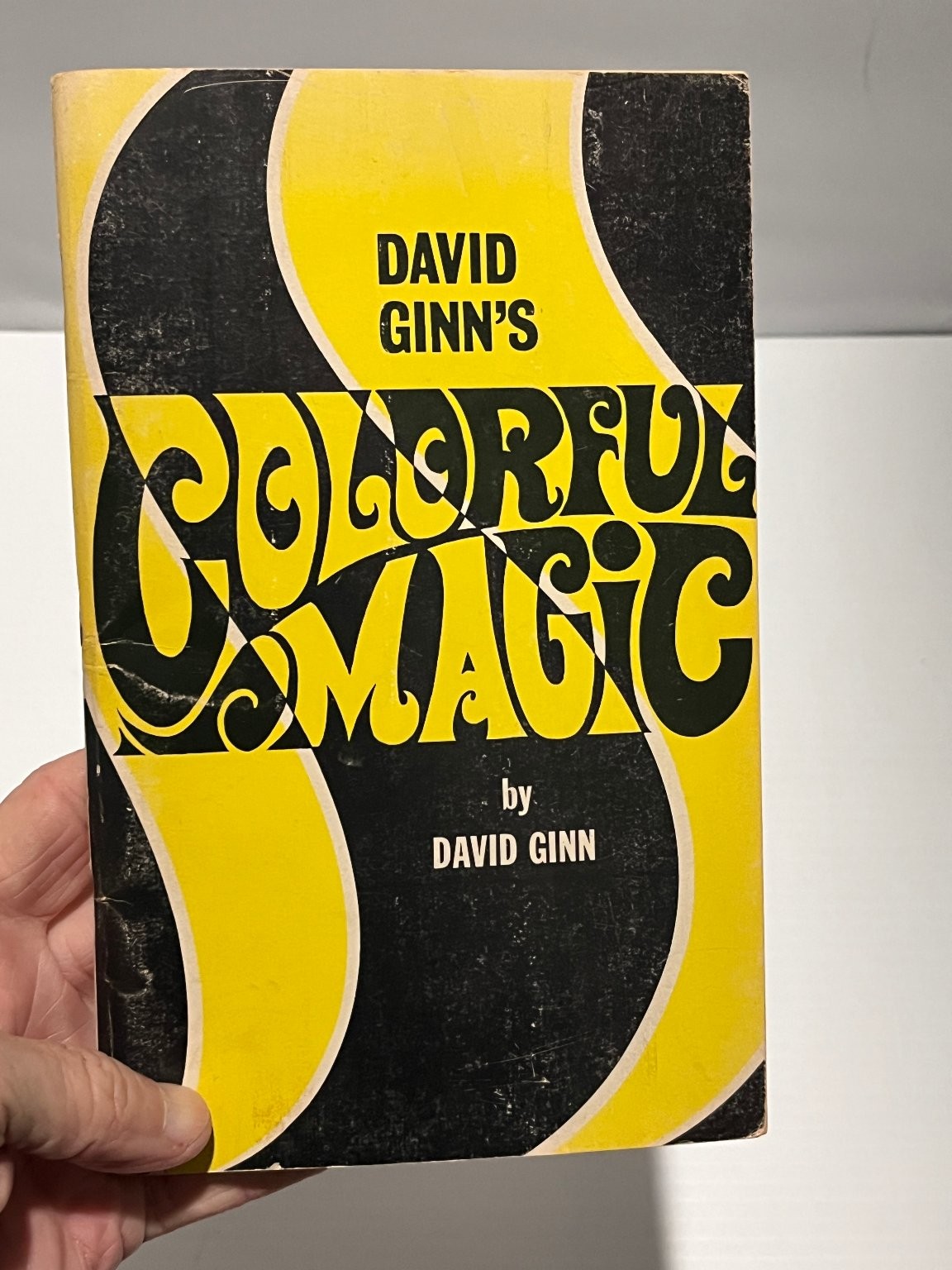 David Ginn's Colorful Magic Book First Edition 1969 Vintage Illusions