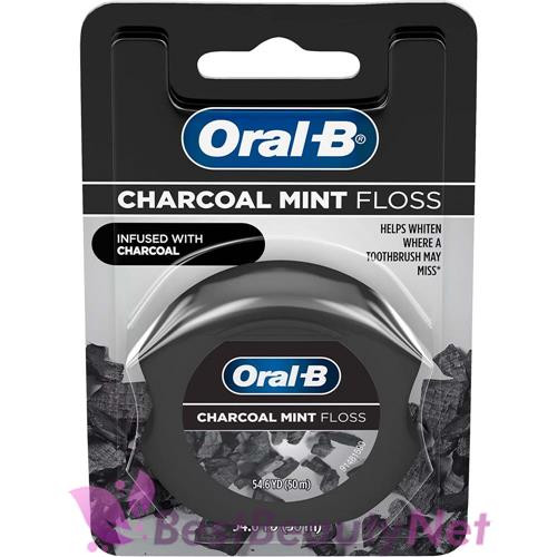 Oral B Charcoal Mint Floss 54.6 Yard / 50m