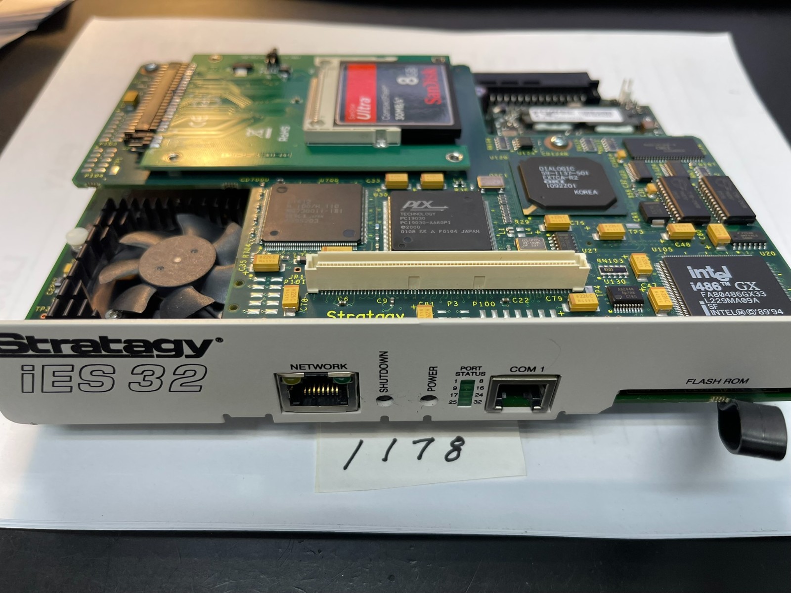 TOSHIBA C71105 - 003 STRATEGY IES 32 MODULE - 8GB COMPACT FLASH-30MB/S SAN DISC
