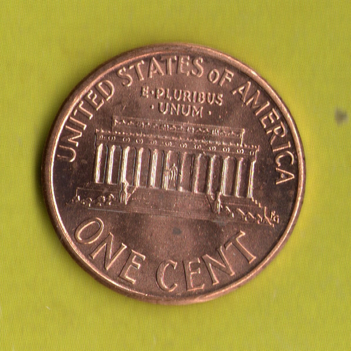 1996 P Lincoln Memorial Cent Uncirculated