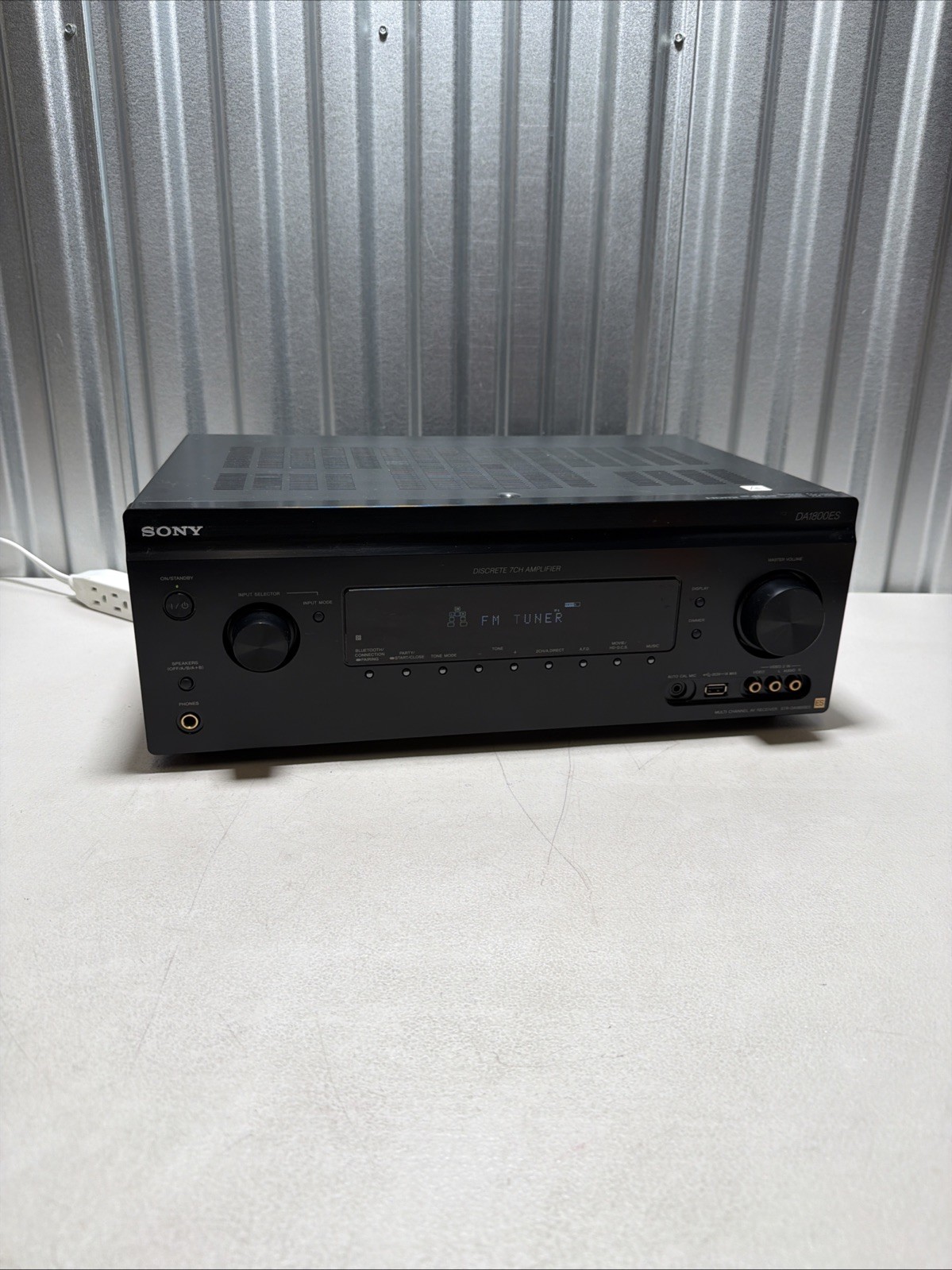 Sony STR-DA1800ES 7.2 Channel Surround Sound Receiver No Remote - Working!