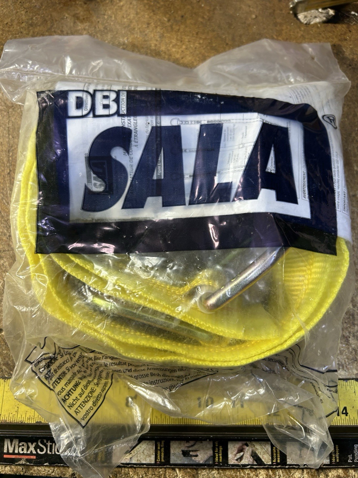 New 3M DBI-SALA 1003006 Tie Off Adaptor Pt 6’ Fall Protection Anchor