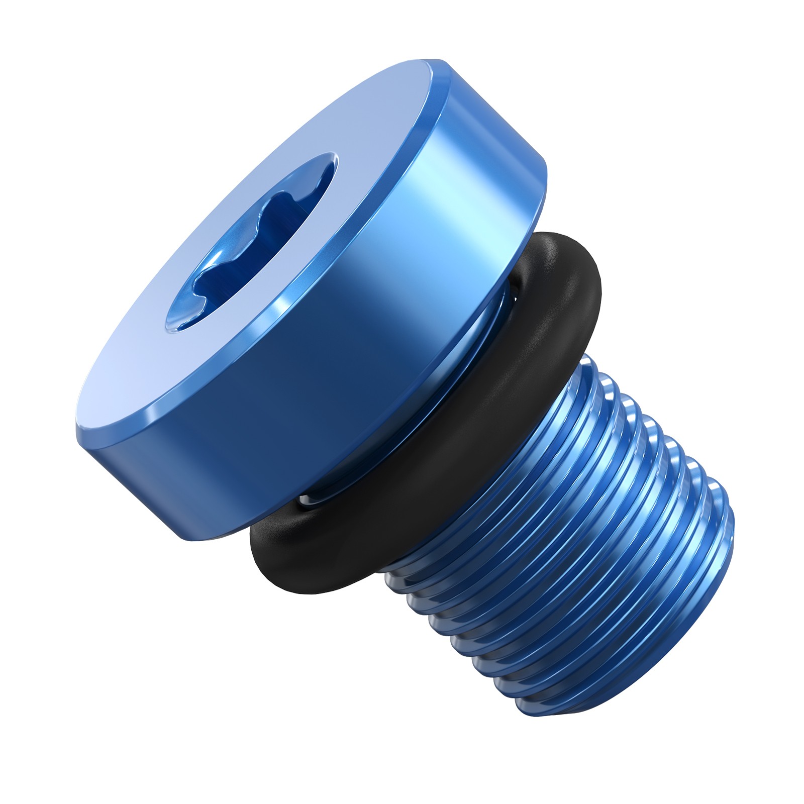 Aluminum Engine Coolant Tank Bleeder Screw 17111712788 For BMW E36 E46 E39 E53