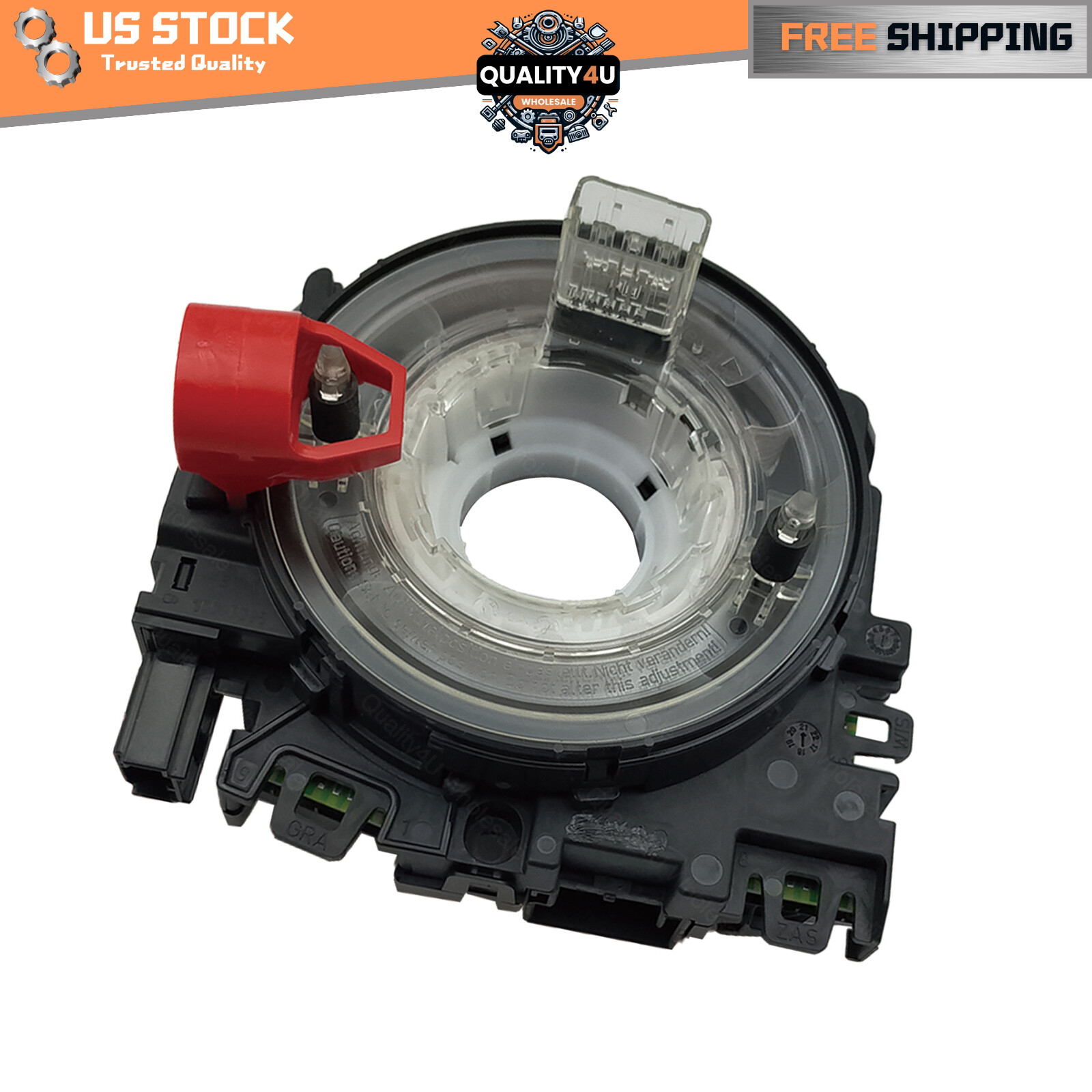 New Clock Spring For VW Jetta Golf R 2014-2010 1.4L 2.0L 2.5L 5K0953549B