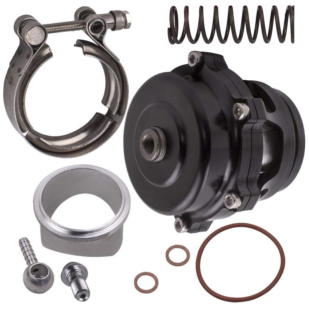 50MM Blow Off Valve Dump Valve BOV with V-band Flange Universal Aluminum