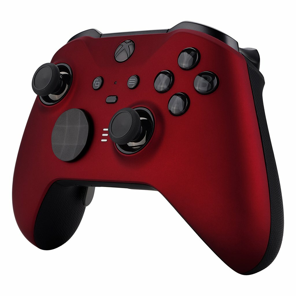 "Soft Touch Red" Custom Xbox One Elite Controller Series 2 - FREE 2 DAY FEDEX