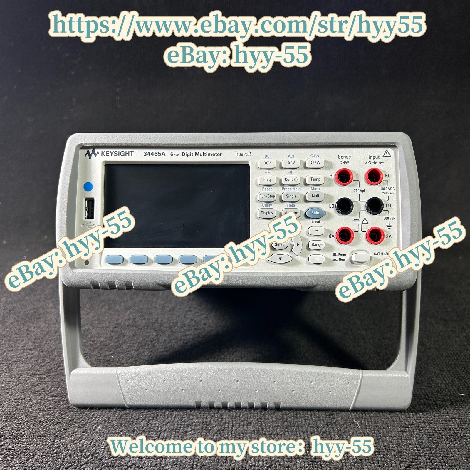 Keysight Agilent 34465A 6.5 Digit Multimeter Truevolt DMM NEW-/55