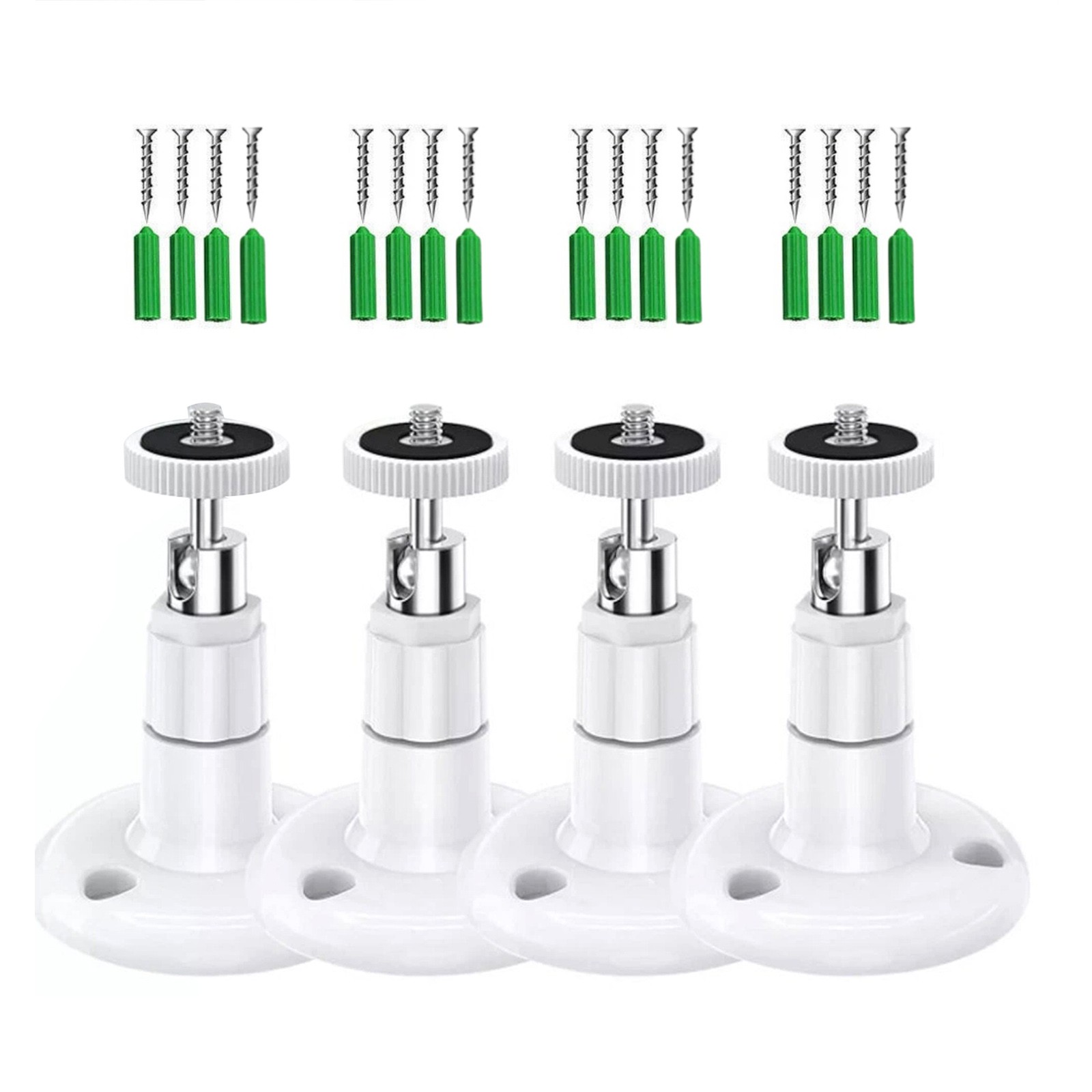 For Arlo Security Camera Wall Bracket 4 Set Adjustable Mount for Pro Series ABS