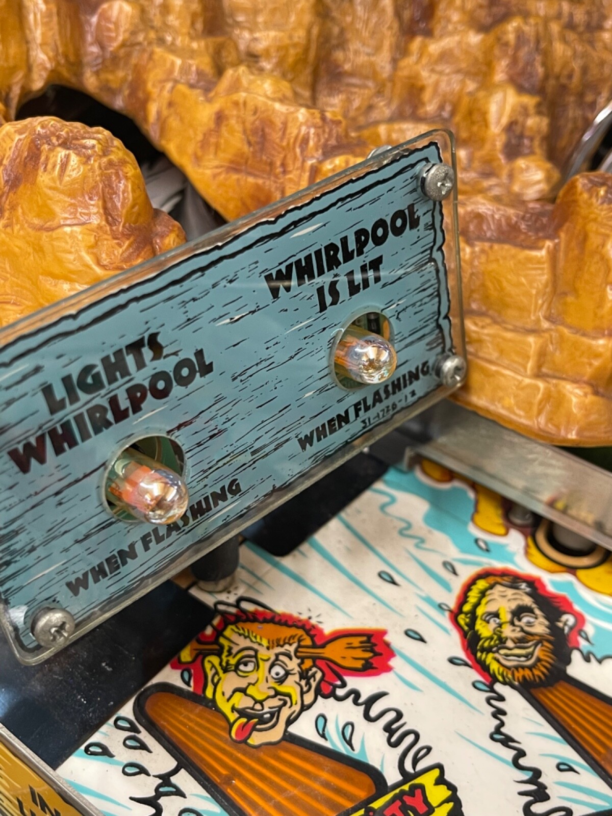Whitewater Pinball Machine Vapor Metallic LED Stealth bulbs