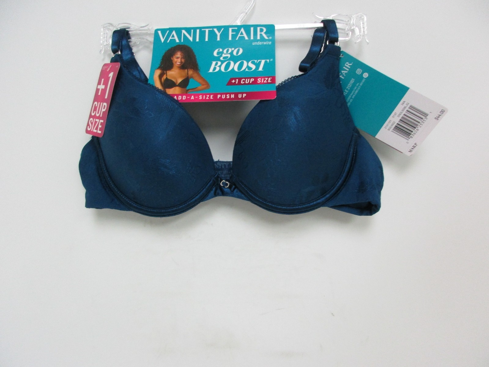 Vanity Fair  Women's Bra 2131101 Ego Boost Blue Size 34A New !!!!