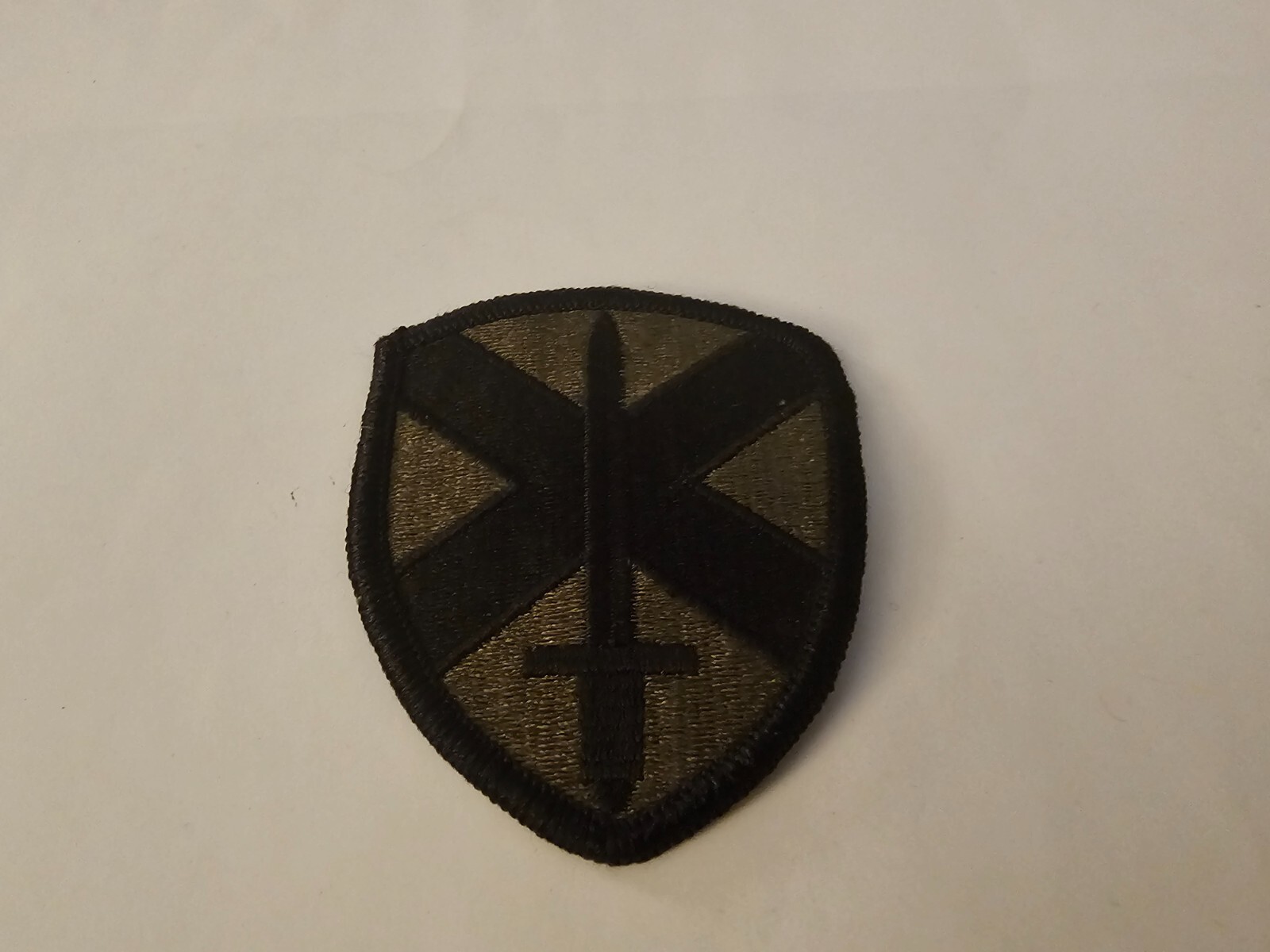 U.S. ARMY 10th PERSONNEL COMMAND PATCH SHOULDER INSIGNIA SUBDUED OD PERSCOM US