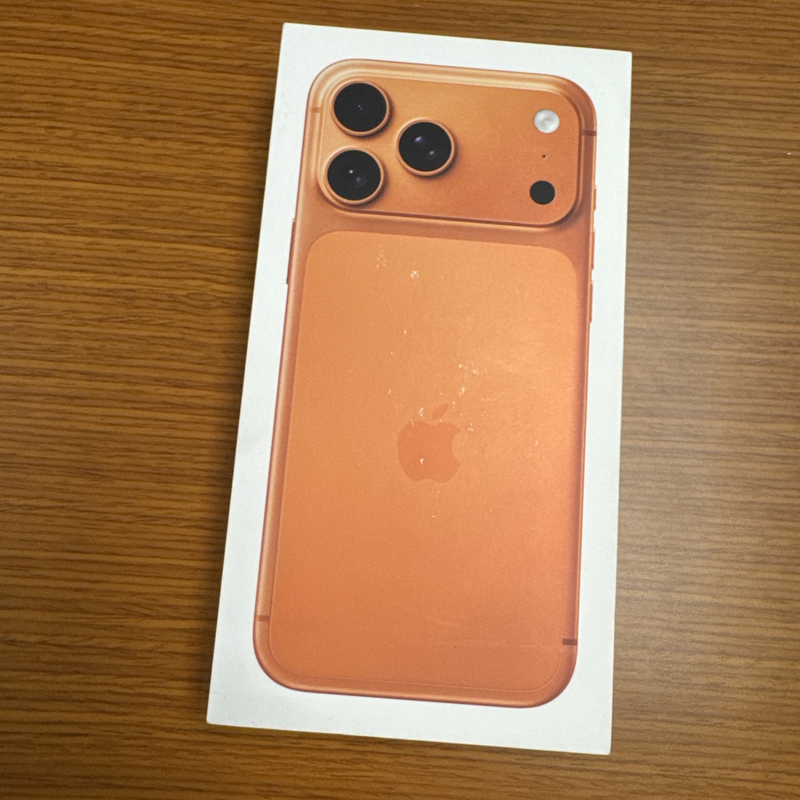 Apple iPhone 17 Pro Max Empty Retail Box Cosmic Orange 256GB OEM