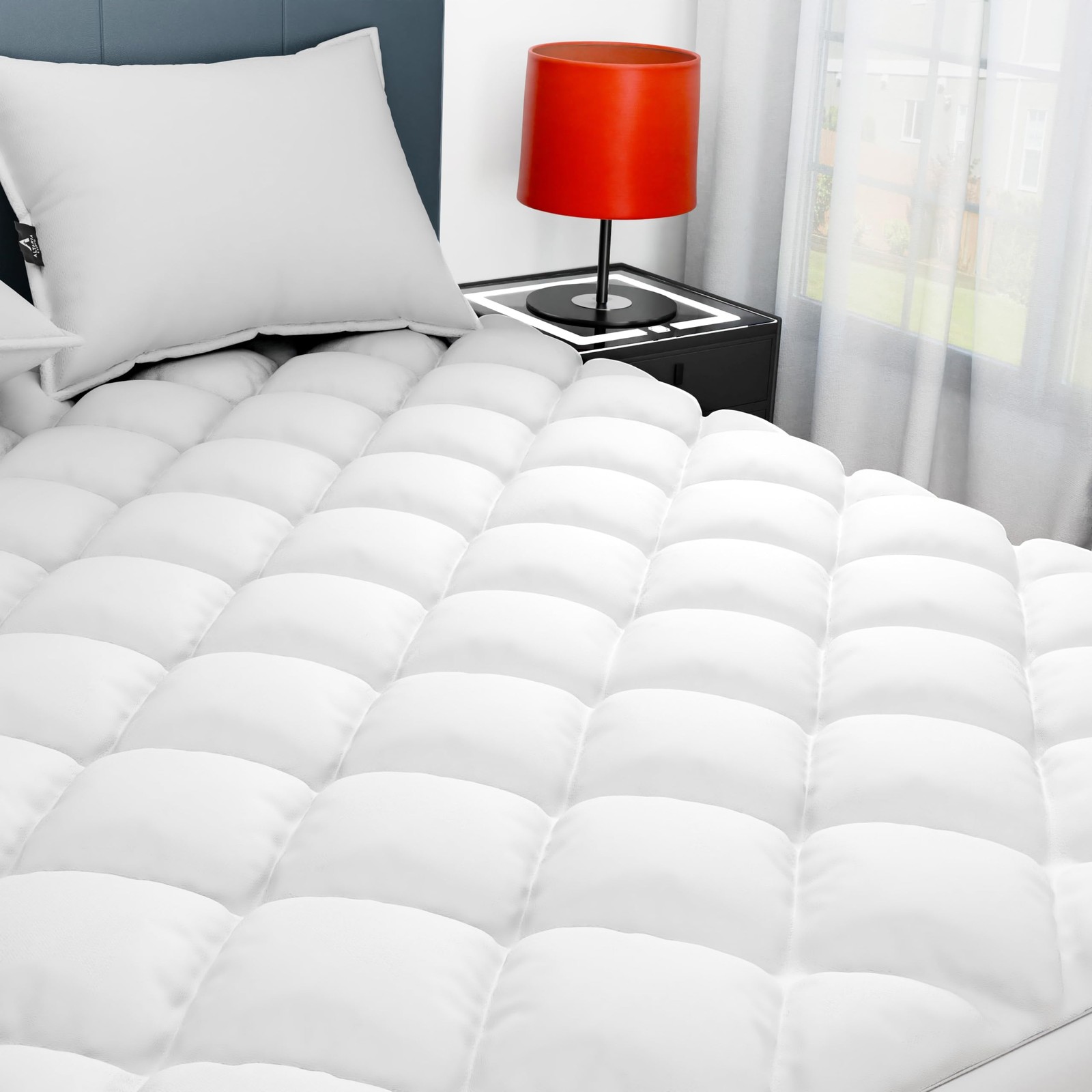 Sunflower California King Mattress Pad, King, Thick Version