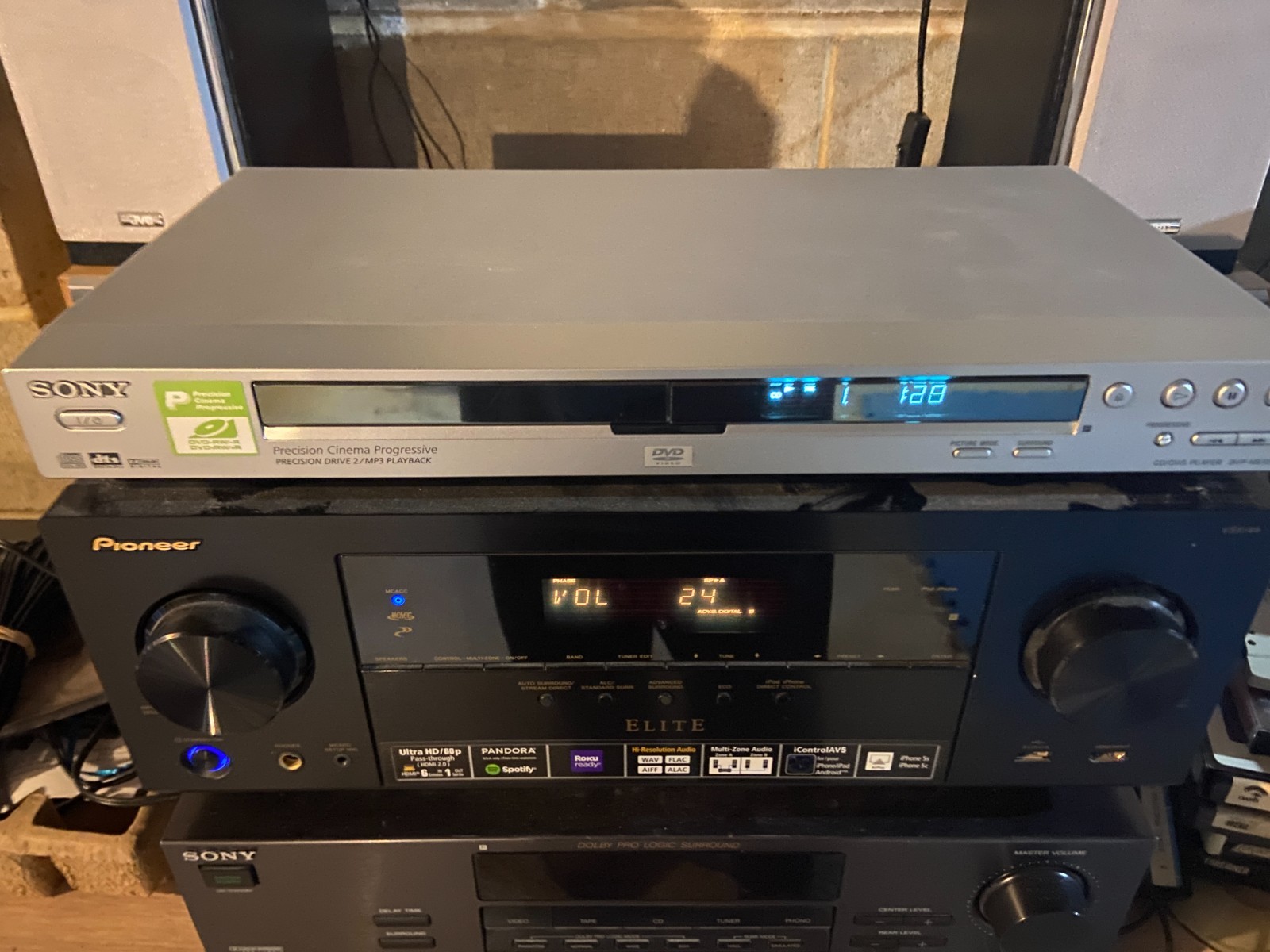 🎧 Pioneer Elite VSX-44 Network AV 7.2 Channel Receiver ~ Tested & Working