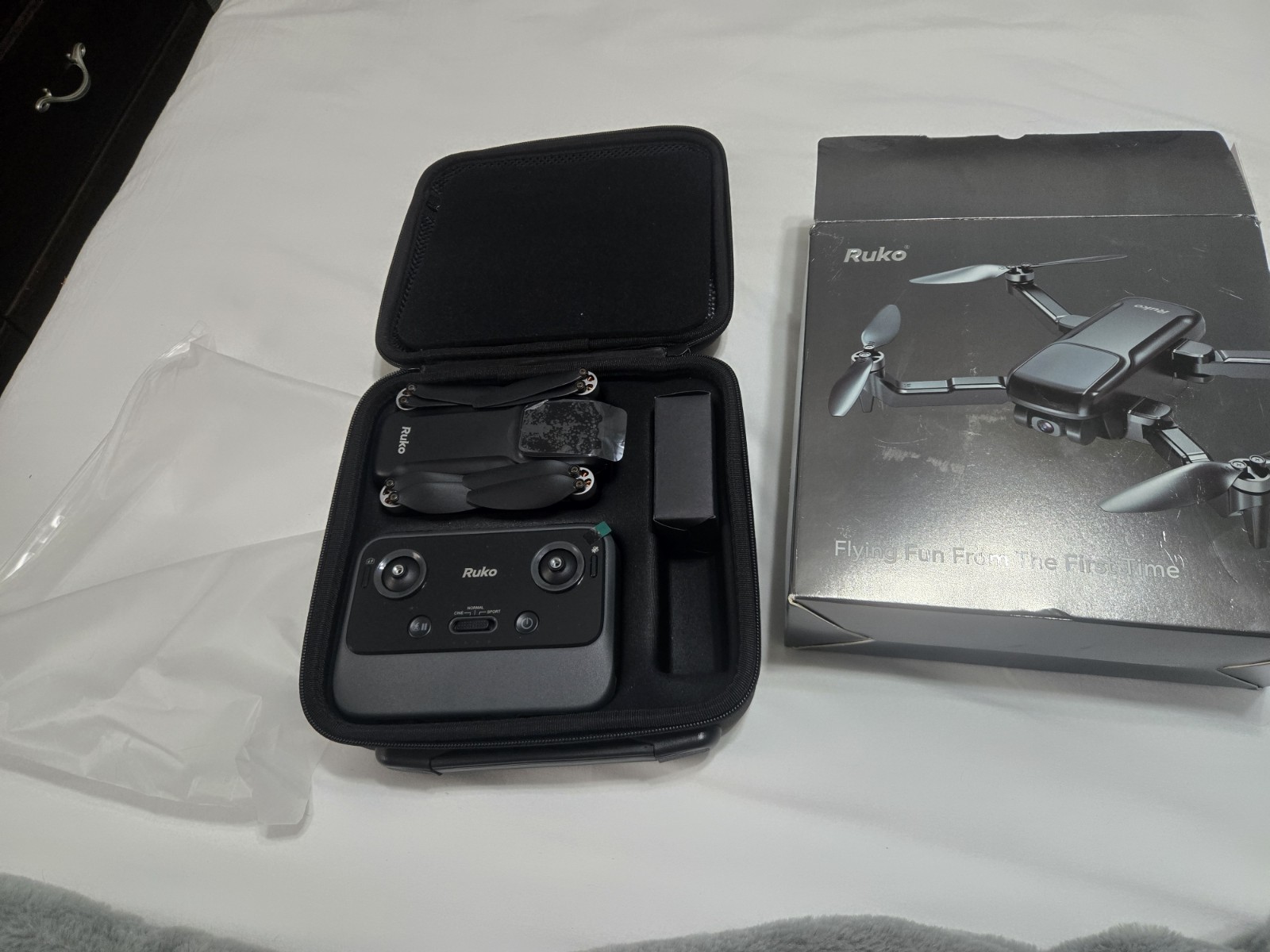 Ruko U11 Pro Ready to Fly Drone with Remote Control, and Carrying Case