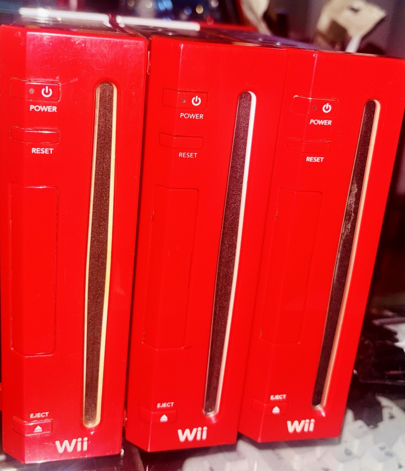 Nintendo Wii Home Console Red limited edition -read description 1TB