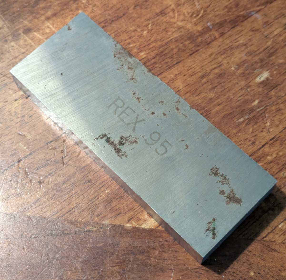 BIG REX 95 -- 4" x 1-1/2" x 1/2" Inch High Speed Steel COBALT Tool HSS Blank NOS