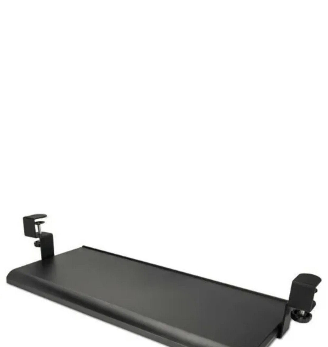 Bontec Black Clamp on keyboard tray