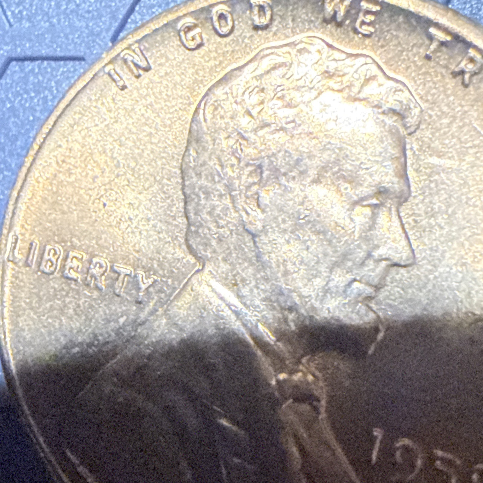 1959 D Red Lincoln penny