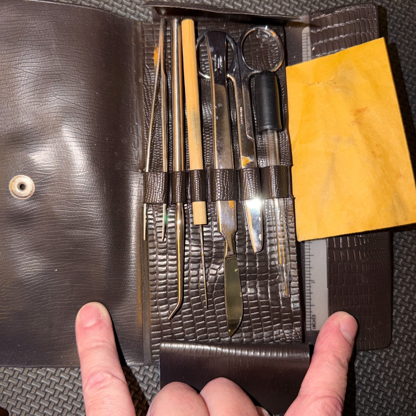 Vintage Carolina Biological Supply Dissection Kit Complete