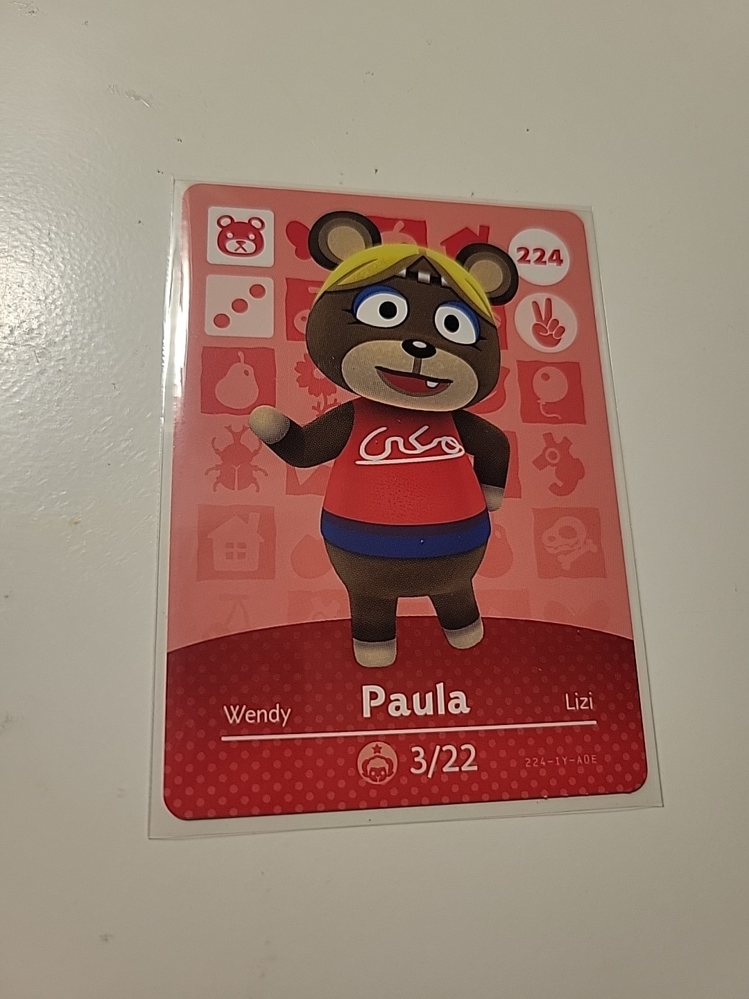 Paula Amiibo Card