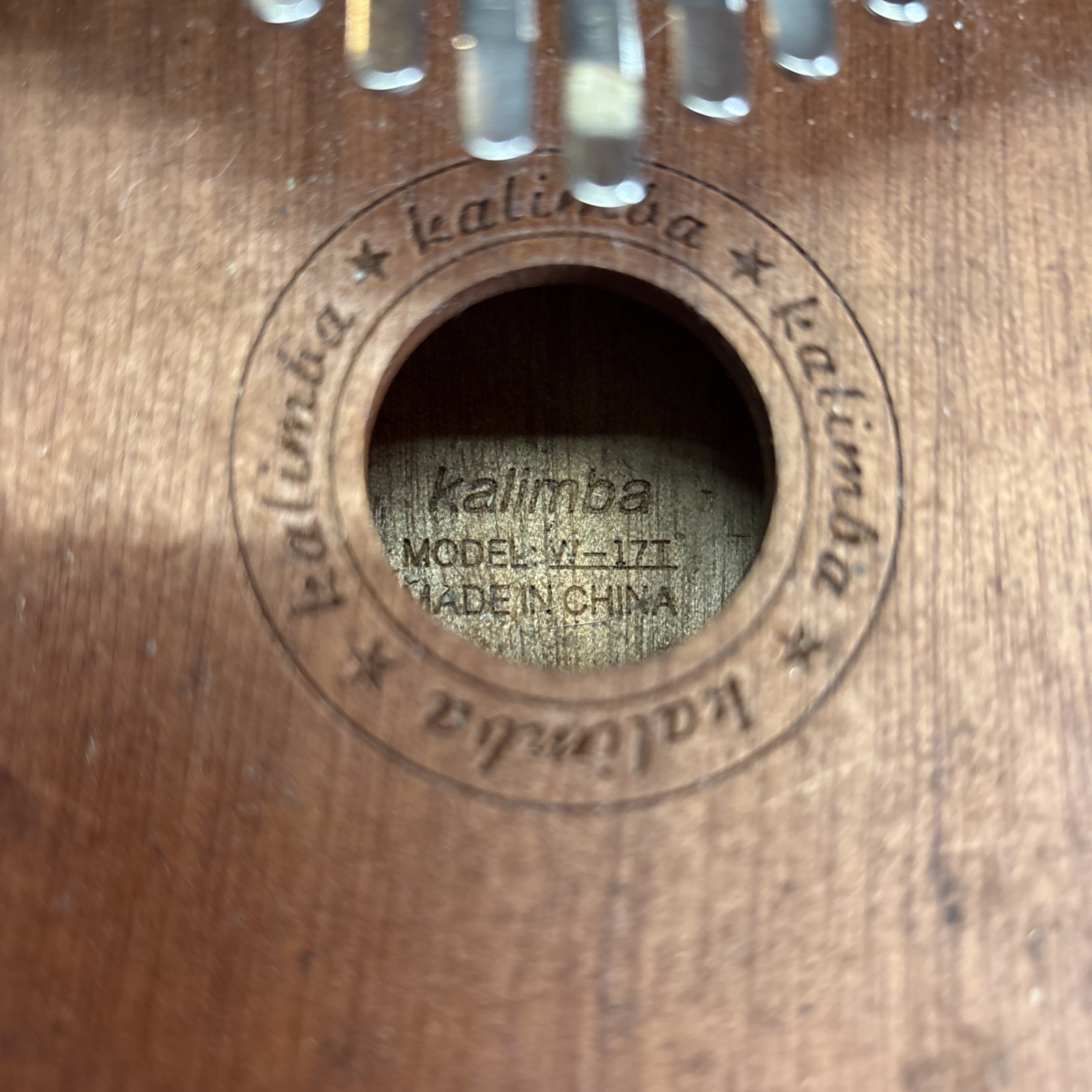 Kalimba Model W-17T Made in China
