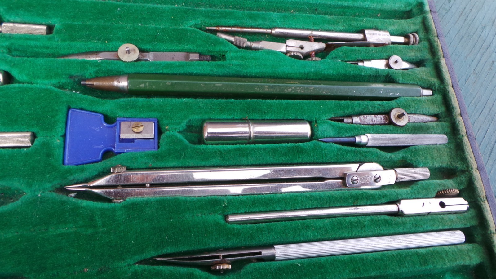 Precision No 12 MAPEO Germany Steel Engineering Compass Set drafting drawing