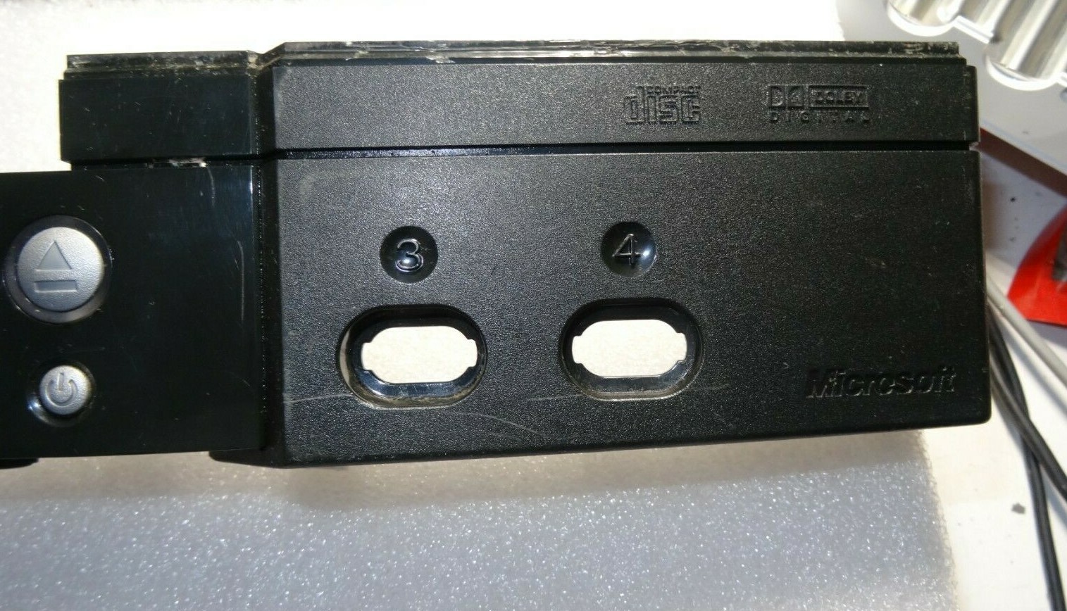 Microsoft 2001-2005 Xbox Original-Top Cover Complete Front Button Panel-Just OK