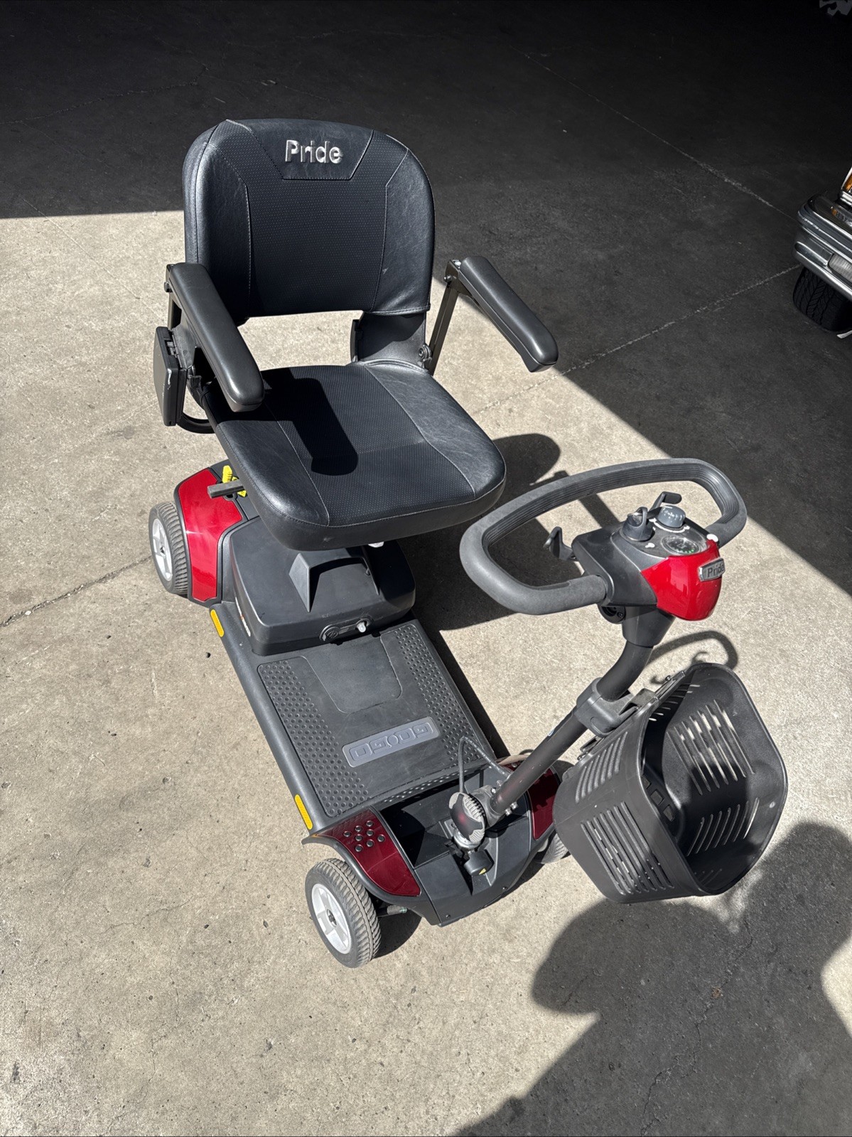 Pride Mobility Go-Go Elite Traveller 4-Wheel Mobility Scooter - Red