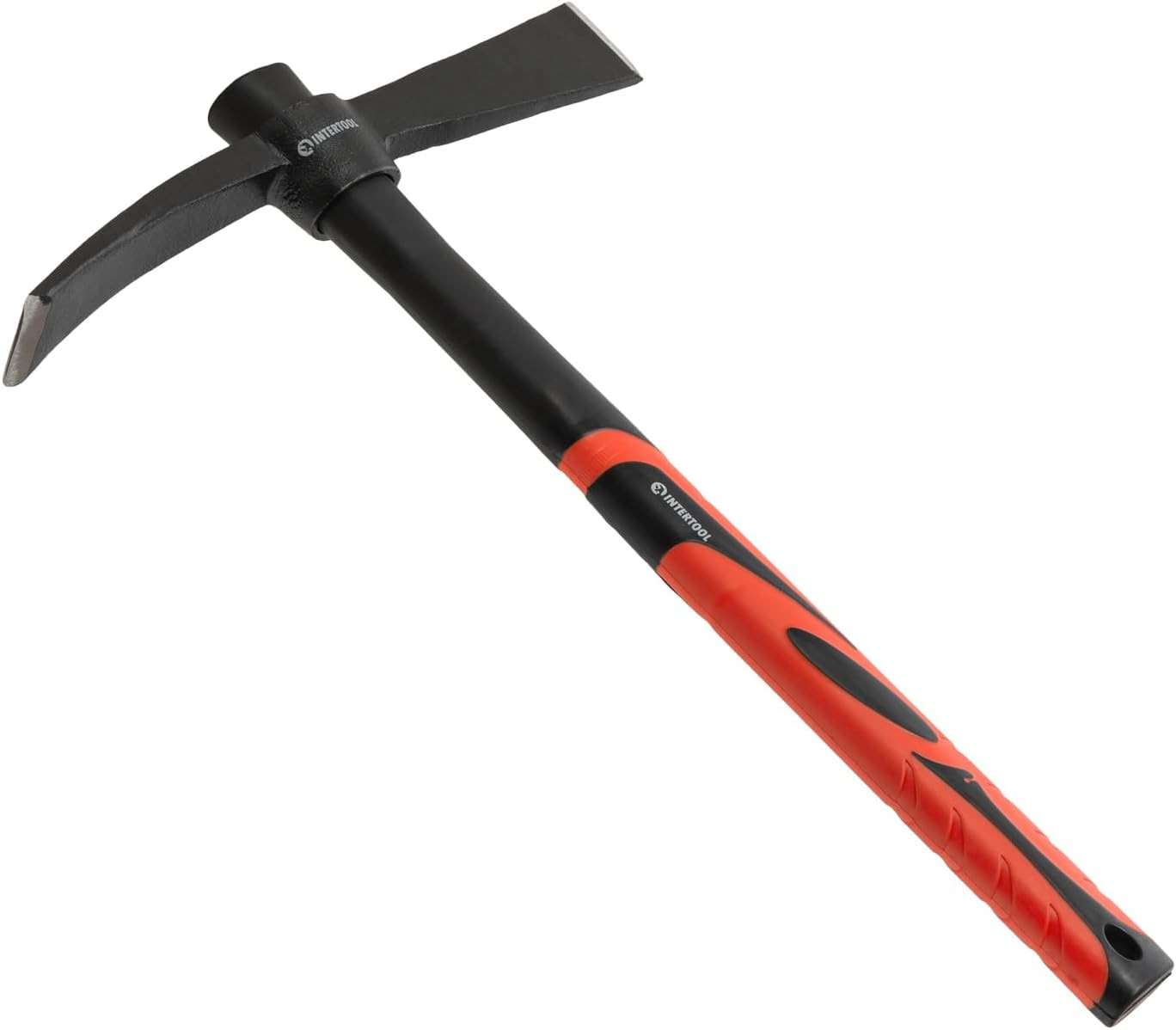 Small Cutter Mattock   1.5 Lb Forged 16" Mattock, Red, Black