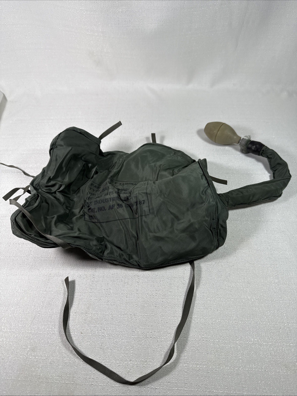 USAF Inflatable Lumbar Support Pad - Type MXU-22/P