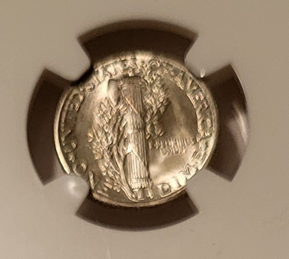 1936 Mercury Dime MS66 FB NGC