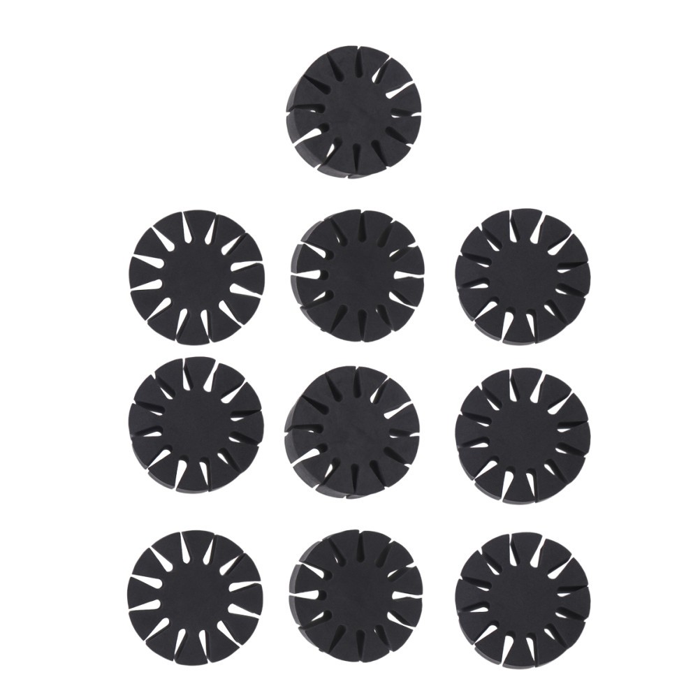10 Pcs Arrow Separator Holder Outdoor Black Bow Accessories for 12 Arrows