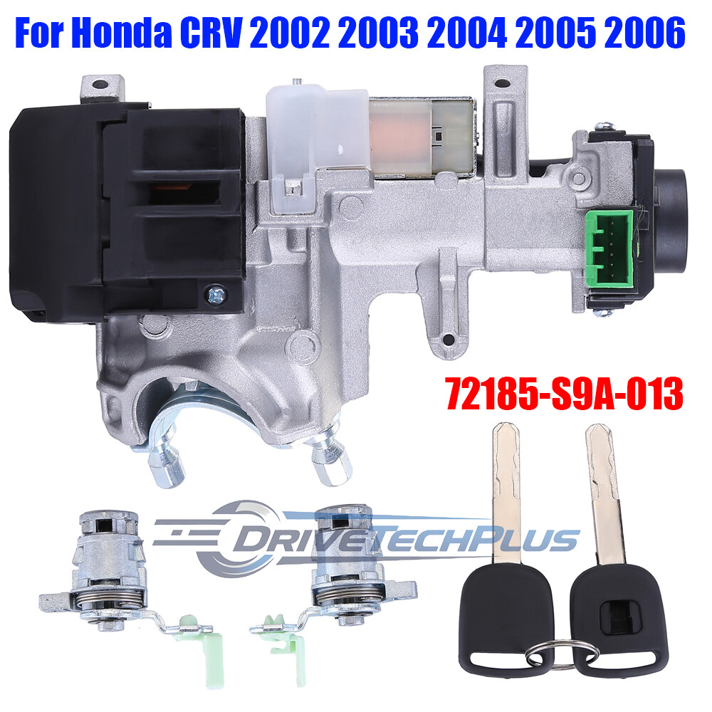 For Honda CRV 2002 -2006 Complete Set Ignition Switch Cylinder Door Lock & Keys