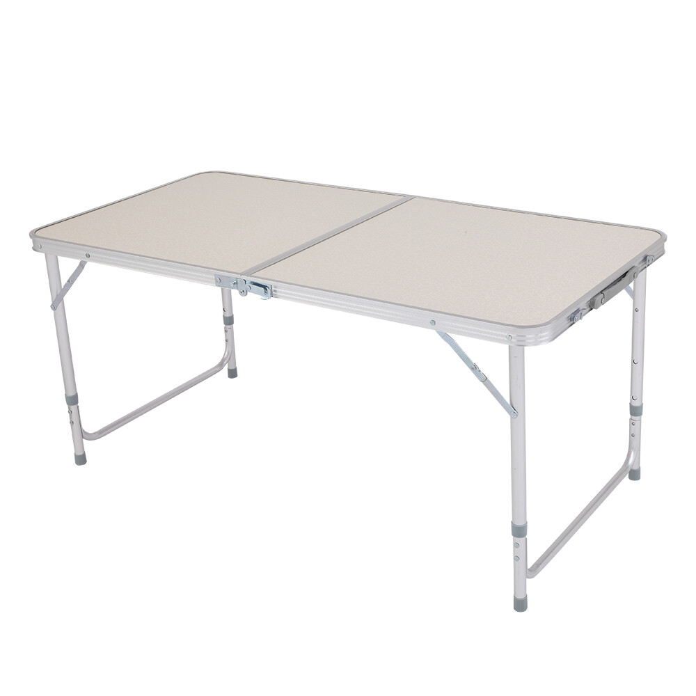 120 X 60 X 70 4Ft Portable Multipurpose Folding Table White USA