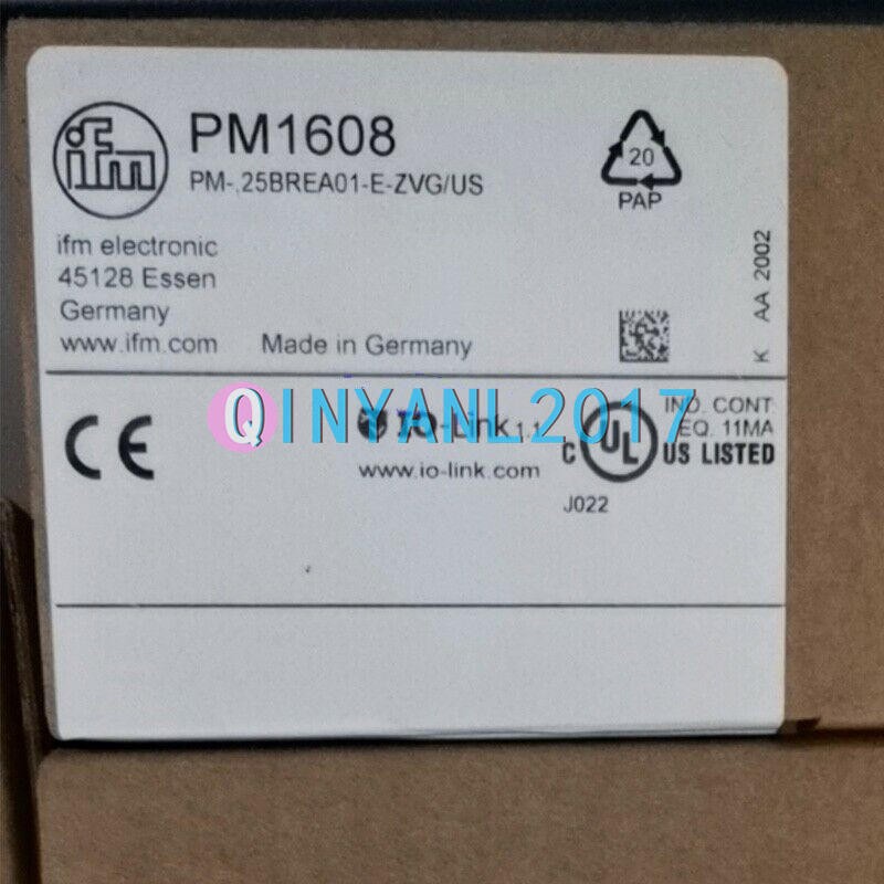 1pcs NEW IFM PM1608 Pressure Sensor