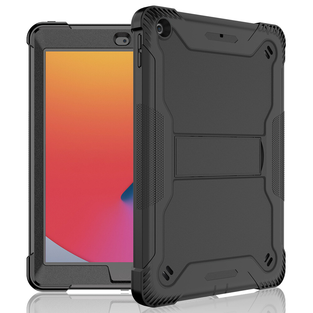 For iPad 10.2" 5th/6th/7th/8th/pro 11" 9.7"Kickstand Case Shockproof Back Cover