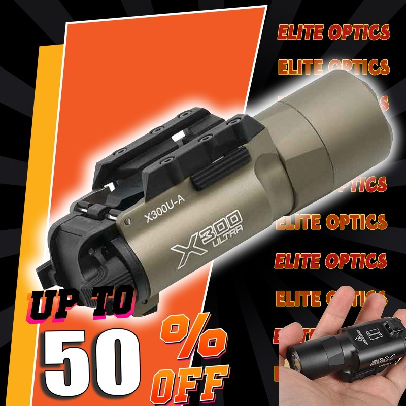 X300U Style X300U-A Ultra LED Flashlight Constant/Momentary For Pistol Handgun